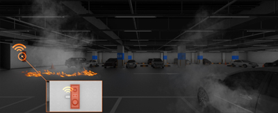 화재 발신기, 화재 발생 시 전체 점등 기능2.화재발생 알림