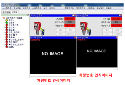 차량번호 인식 이미지